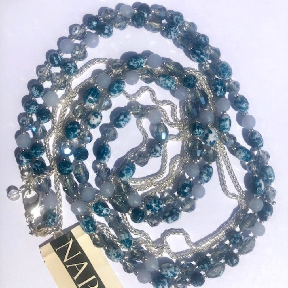 Napier 42" double strand necklace